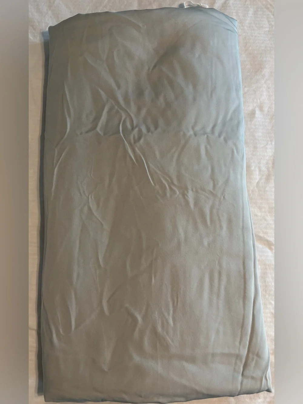 Quince Bamboo Duvet Cover Full/Queen Color: Mist